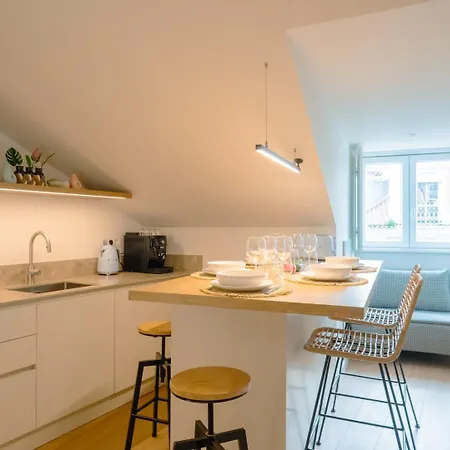Apartment Chic 1br Duplex W/ac Santa Catarina | By Airnest Lissabon